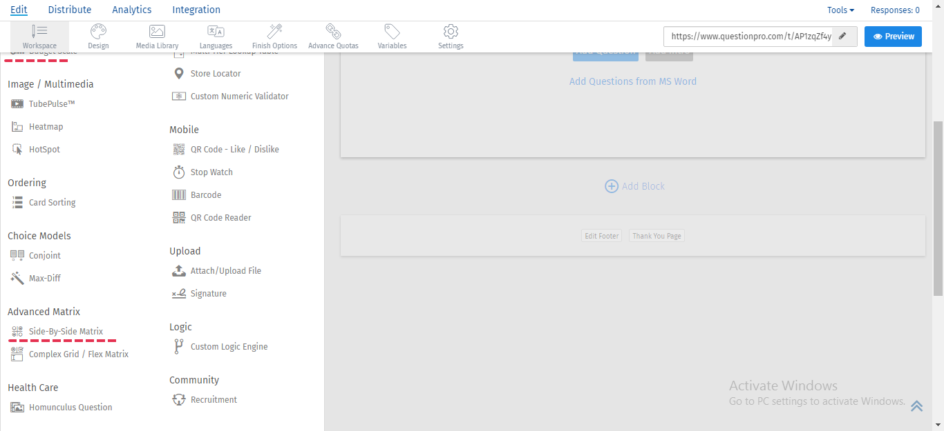 Survey Software Help Image